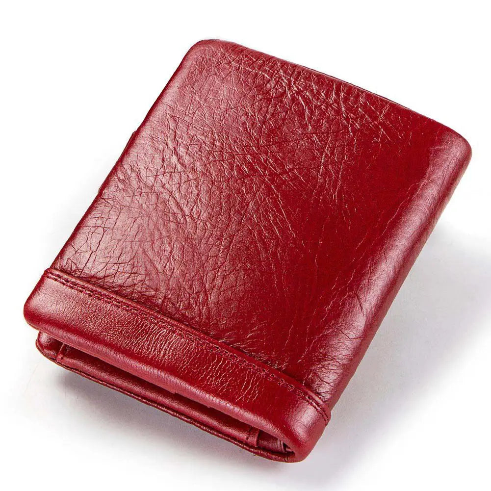 Genuine Leather Women Wallet for Coin.###