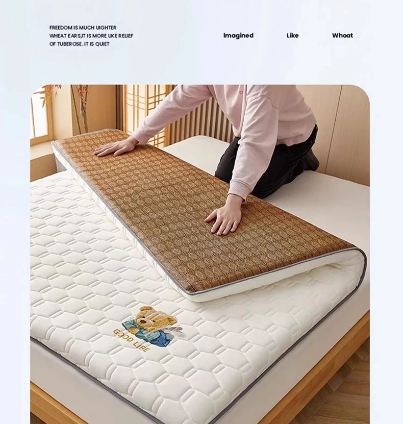 Mattress cushion Home bedroom tatami mat for children single student dormitory rental room special summer mat sleeping mat