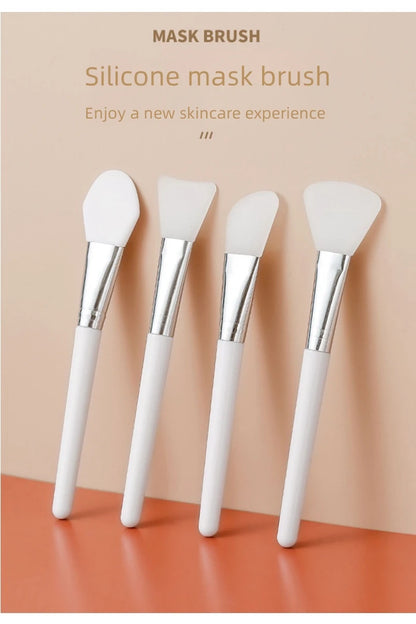 Silicone Diy Mask Brush Beauty Salon Silicone Mold Refresh Mask Brush Makeup Brush Soft Head Brush Beauty Makeup