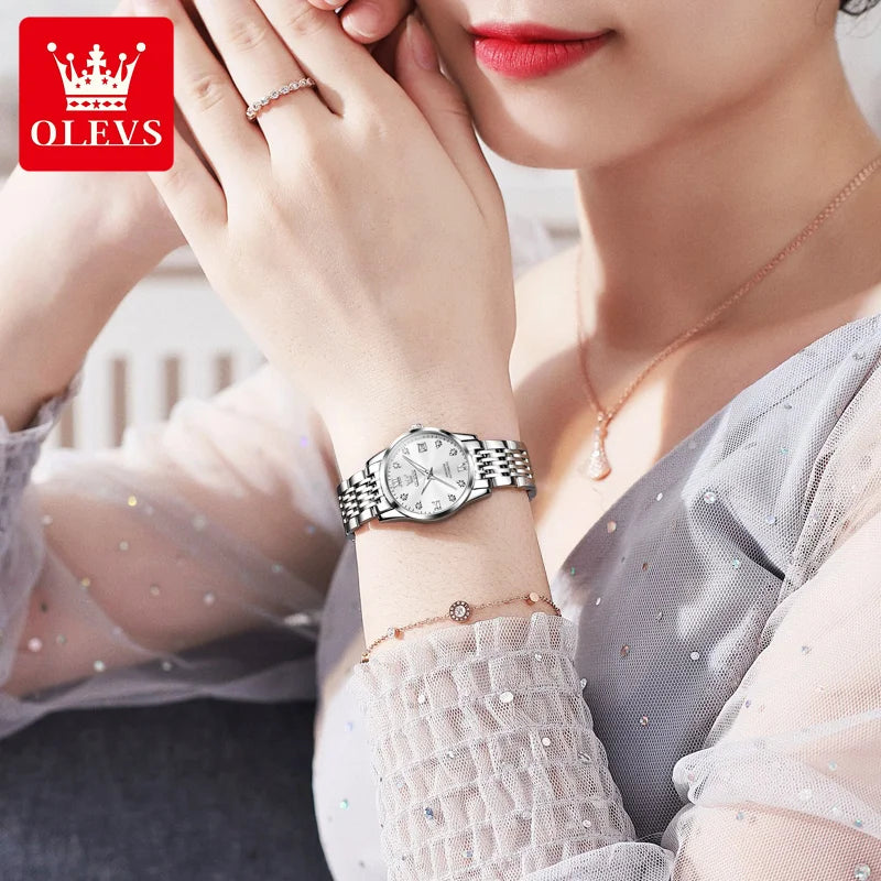 Fashionable Business Women's Mechanical Watch