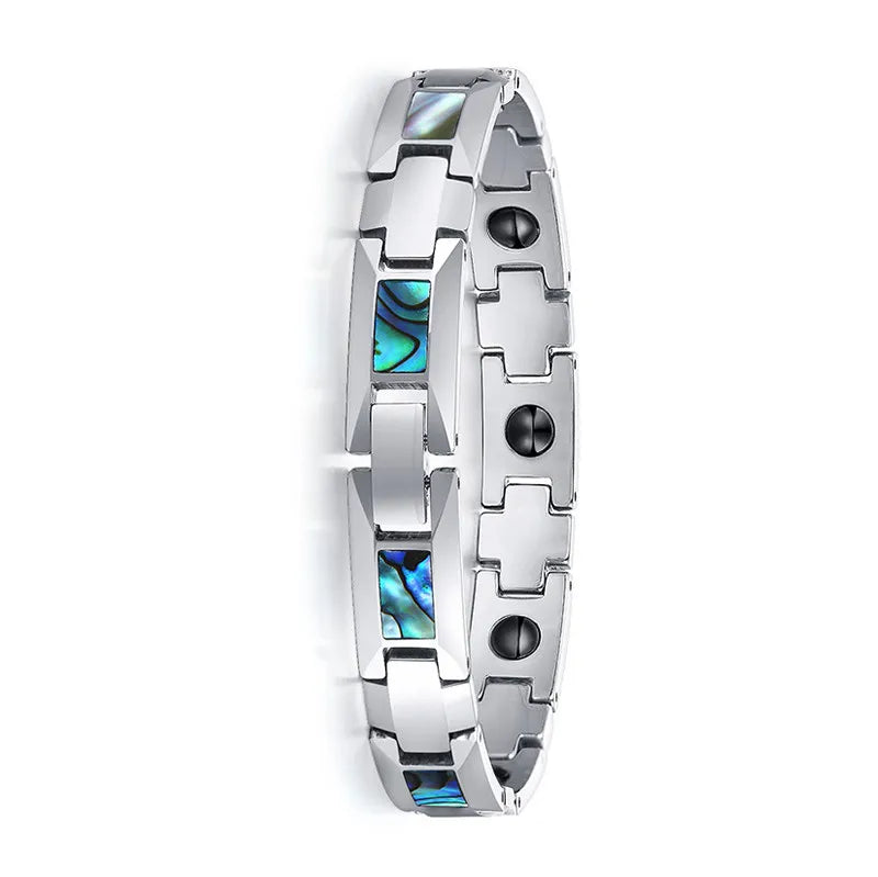 Anti-scrated Tungsten Bracelet Natural Shell.