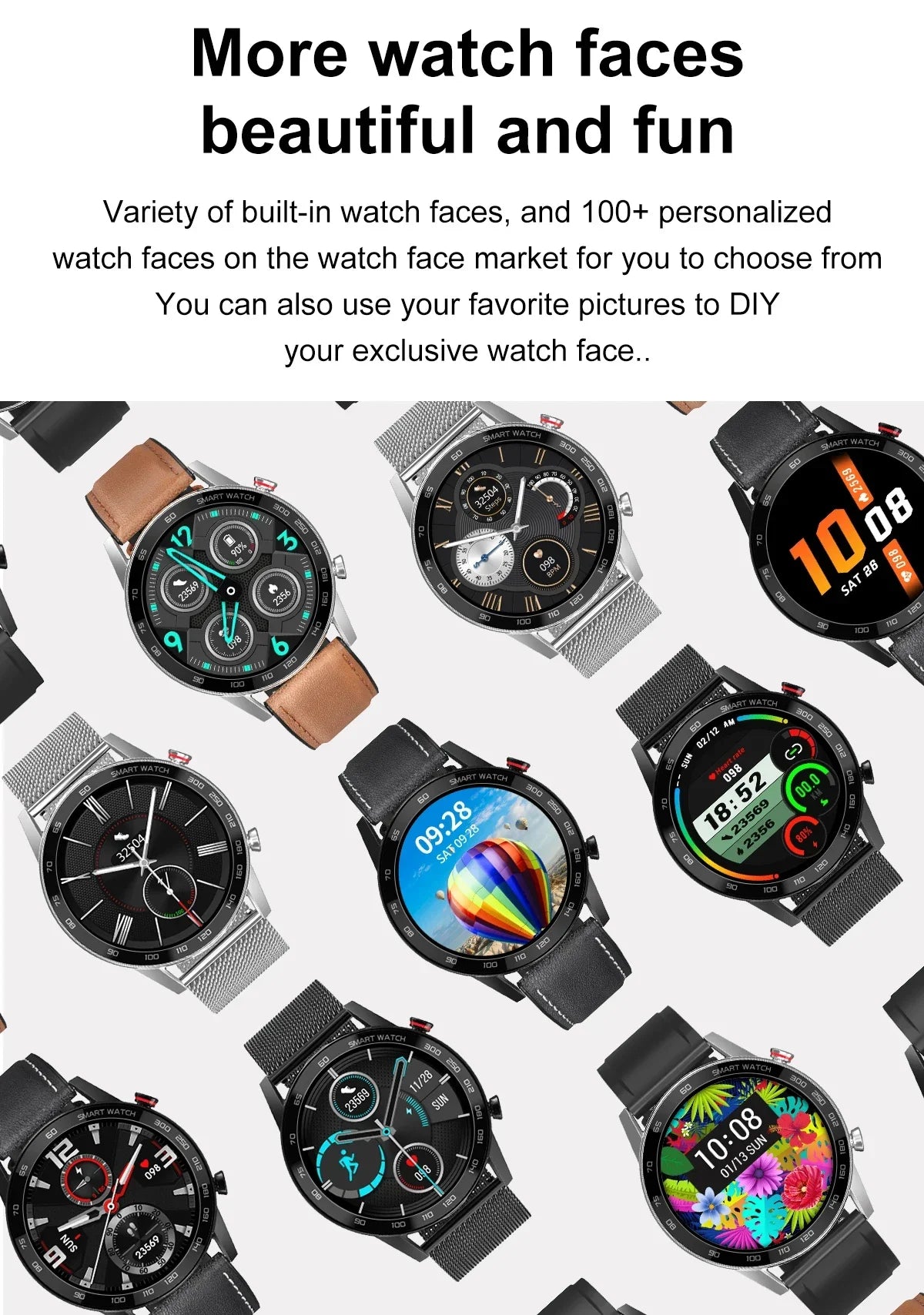 2024 New Bluetooth Call SmartWatch Waterproof.