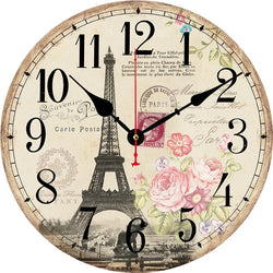 Eiffel Tower Wall Clock