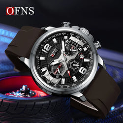 OFNS Brand Original Quartz Watch for Men Chronograph.