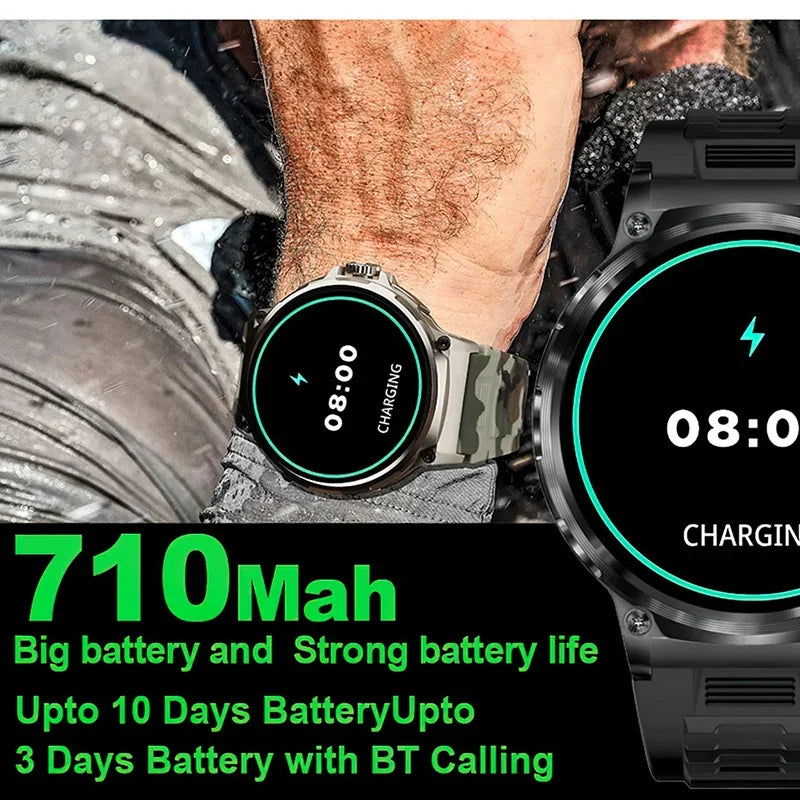 2024 New Men Outdoor Smartwatch.