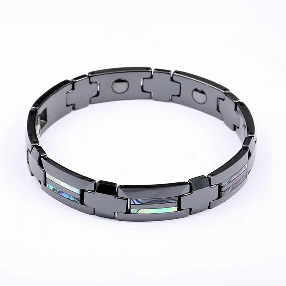 High Quality Black Ceramic Jewelry Healthy Magnetic.