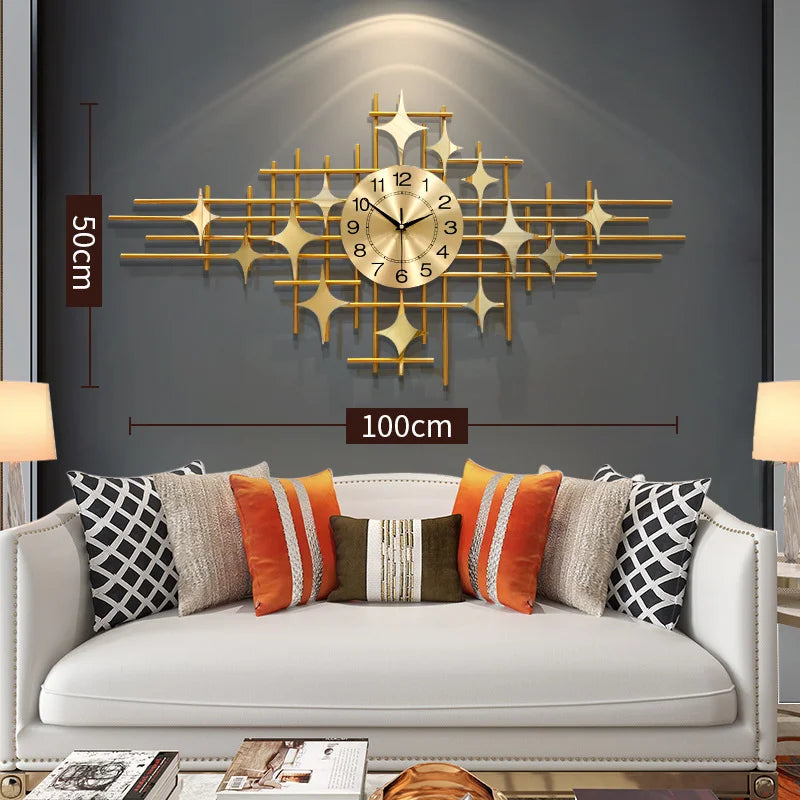 Wall Clock Living Room Decoration.