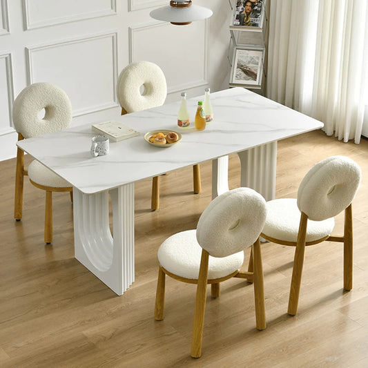 Dinner Service Dinner Table Set 4-seater Dressing Table Coffee Multi functional File Juegos De Comedor Table