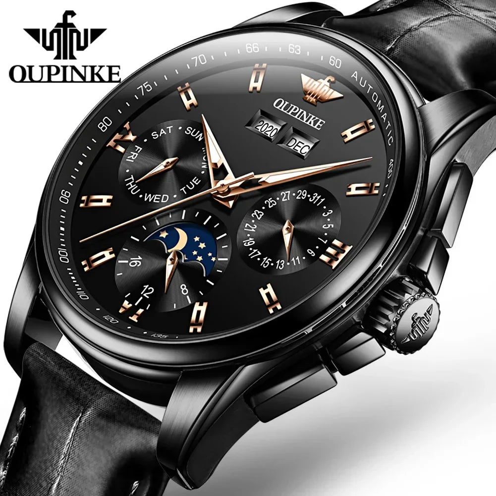 OUPINKE 3189 Top Brand Luxury Watch For Men.