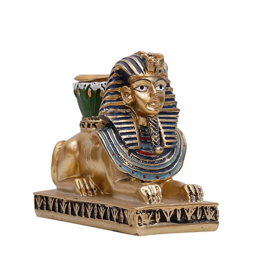 Retro Ancient Egyptian Goddess Sphinx Anubis