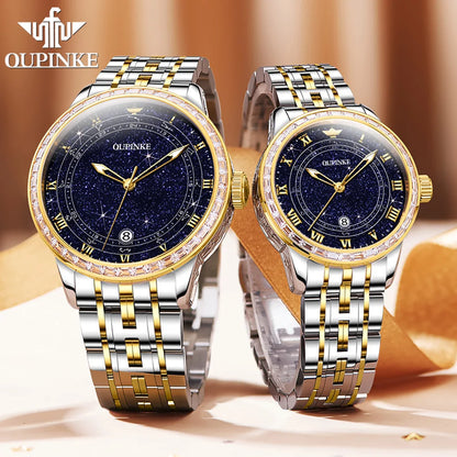 OUPINKE Top Luxury Couple Watch: A Timeless Treasure for You and Your Loved One