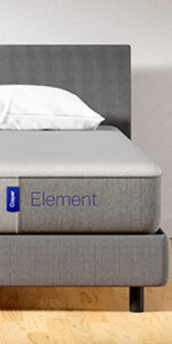 Sleep Element, Queen Medium Firm Mattress - Memory Foam AirScapeTM Cooling + Support - 100-Night Trial  Grey