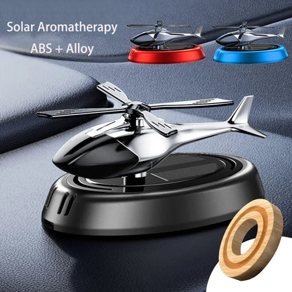 Solar Car Air Freshener Helicopter