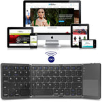 New Portable Mini Three Folding Bluetooth Keyboard.