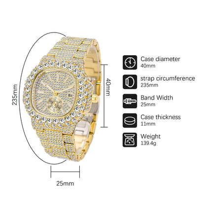 Gold watch, Men&