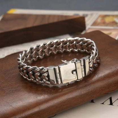 Silver Personalized Style Fashionable Bracelet Men&