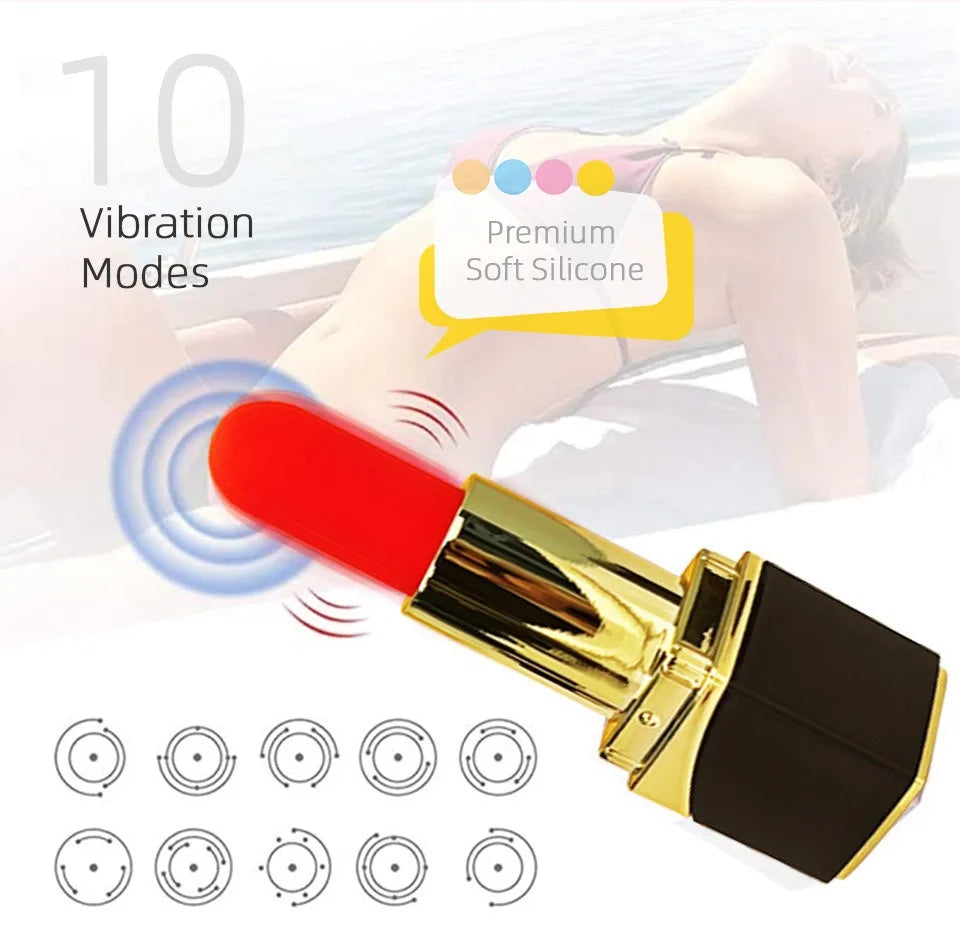 Magnetic Suction Charging Lipstick Vibrating Egg