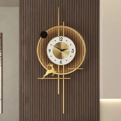 Living Room Wall Clocks Mural Luxury Interior Modern Wall Watch Aesthetic Design Fashion Nordic Reloj De Pared Home Decoration