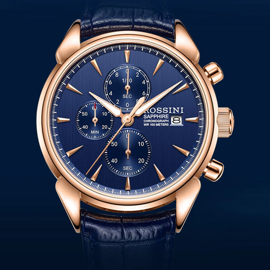 ROSSINI 2023 Luxury Chronograph Watch, blending