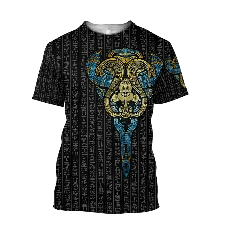 Anubis Graphic Men's T-shirt Stylish Casual.