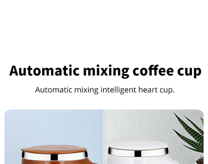 Automatic Stirring Cup Mug Rechargeable Portable Coffee.