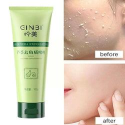 100g Aloe Vera Exfoliating Gel Face Scrub.