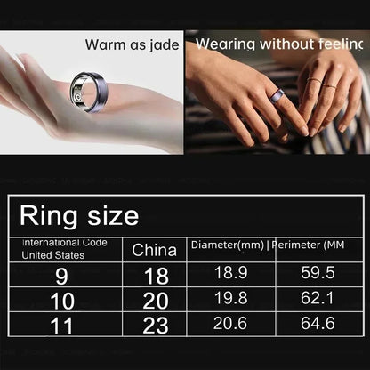 Smart Ring Health Monitor For Men Women.