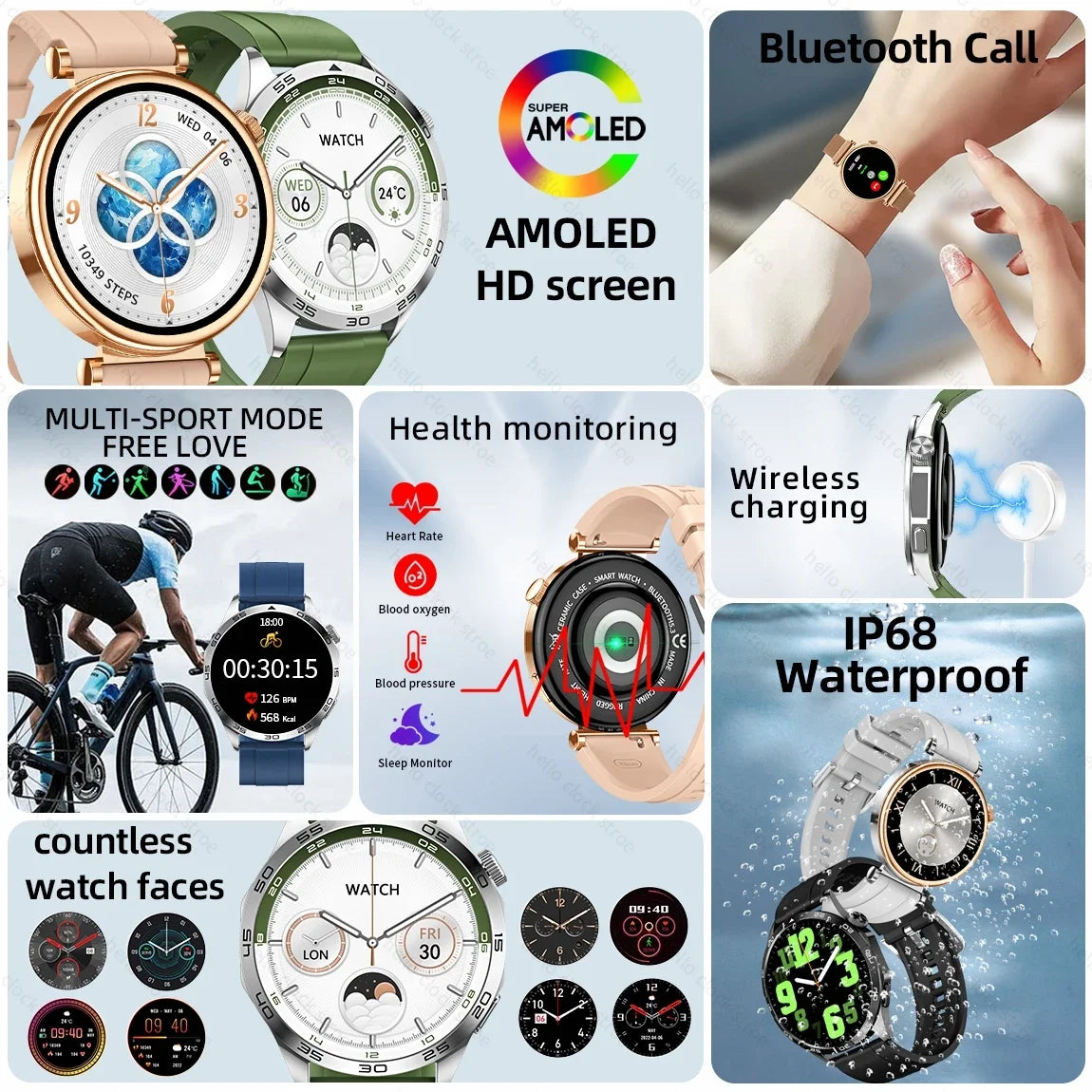 2024 New Huawei GT 4 Smartwatch.