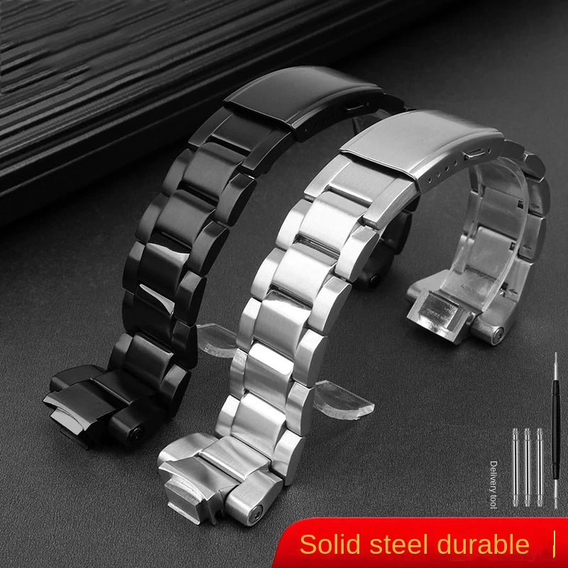 Stainless Steel Watch strap Bracelet For Casio