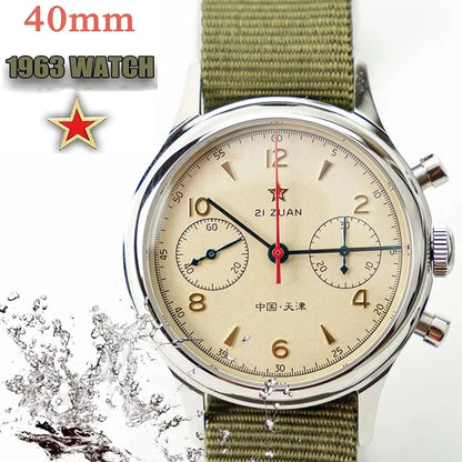 Original Seagull Watch Pilot Wristwatch for Men.