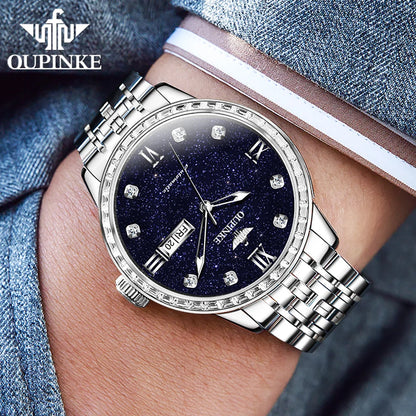 OUPINKE 3241 Luxury Automatic Watch For Men.