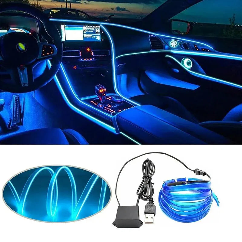 5M LED Car Interior Decoration Light.