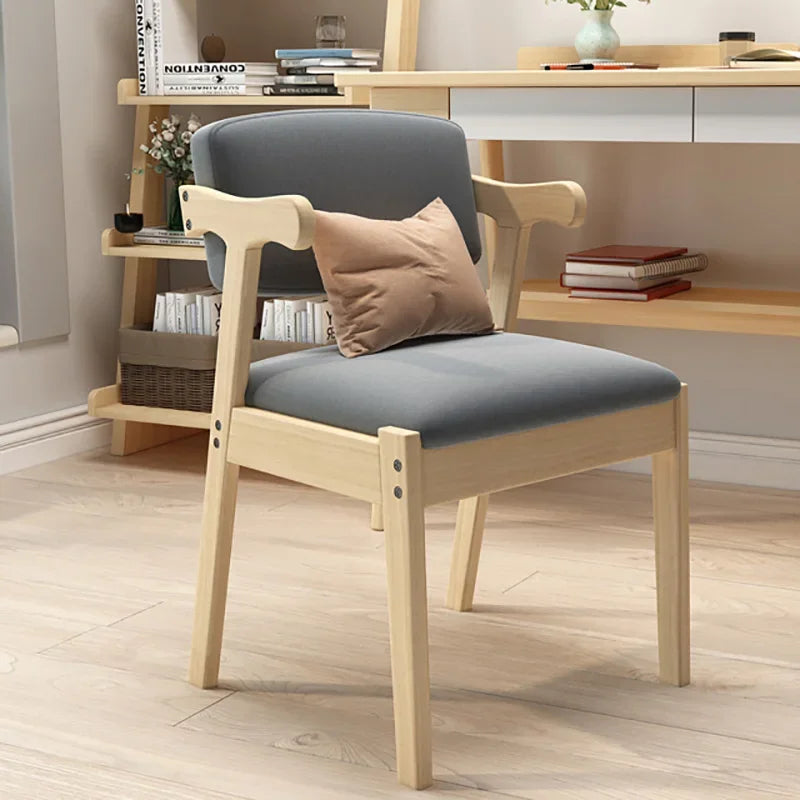 Wooden Kitchen Nordic Dining Chairs Living Room Luxury Design Dining Chairs Mobile Single Silla Comedor Home Furniture YX50DC