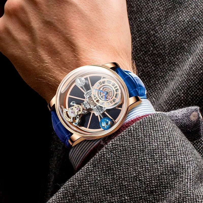 Jacob&amp;Co Design Mens Watches Diamond Tourbillion.