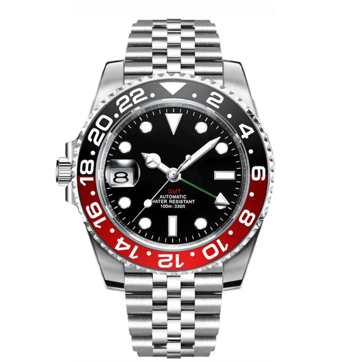 Custom Automatic Men's Watch Left GMT.