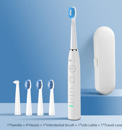 Seago Electric Sonic Toothbrush USB Rechargeable Adult.