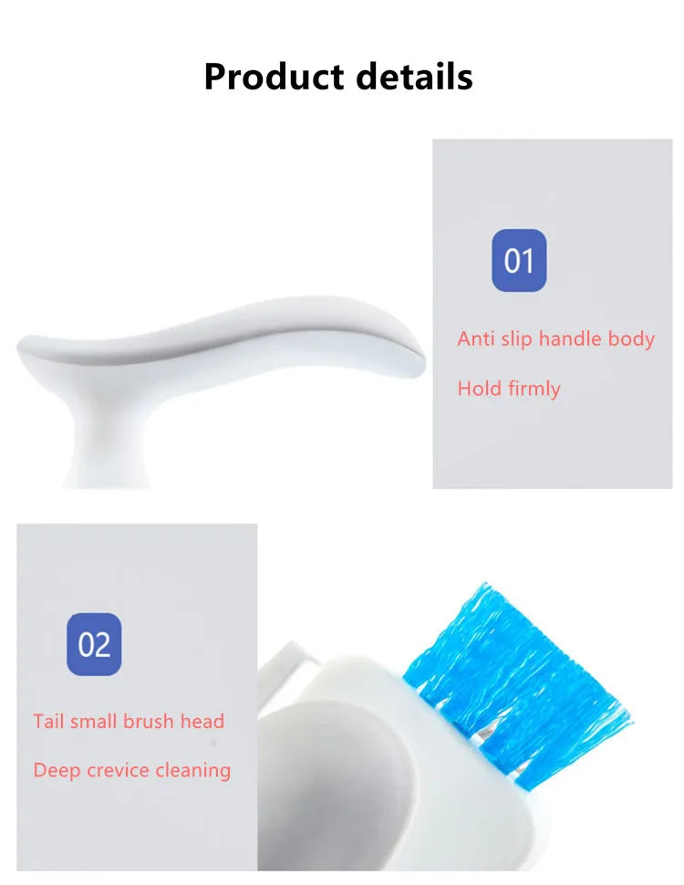 Wall Corner Cleaning Brush 4 In1 Multifunctional.