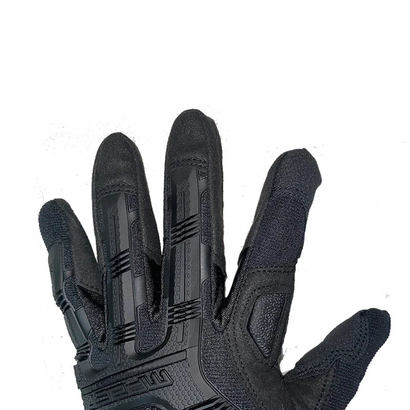 Military Tactical Full Finger Gloves Special Forces Tactical Gloves Full Finger Touch Screen Outdoor Sports Riding Gloves