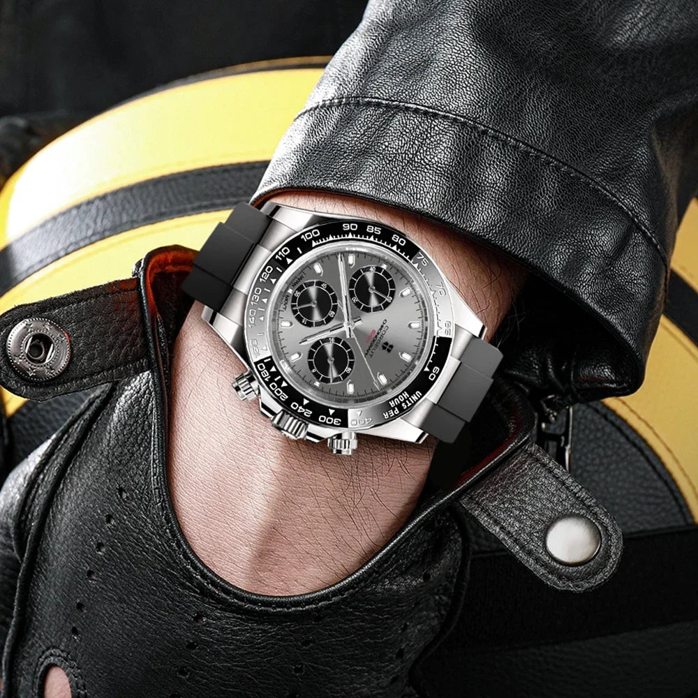 Sports Luxury Racing Driver Men's Watch.