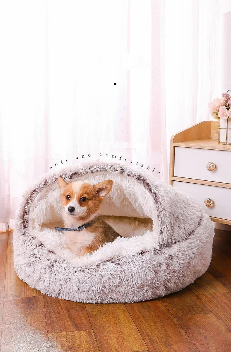 Warm, Soft, and Comfortable Pet Bed for Dogs and Cats