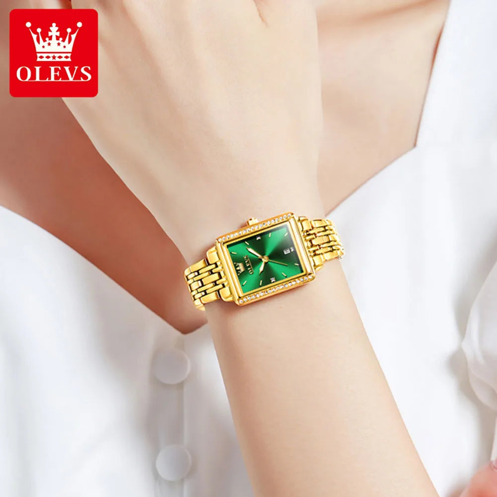 OLEVS Ladies Watch For Women Luxury Waterproof.