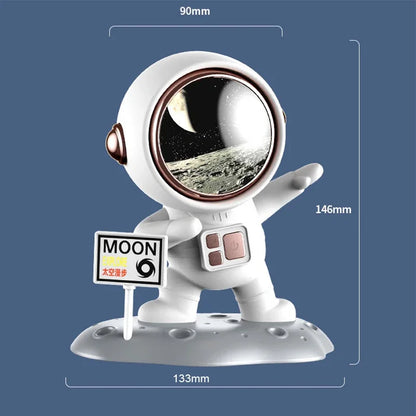 Astronaut Wireless Bluetooth Speaker HiFi Surround Sound Subwoofer Computer Desktop Ornament Speakers Creative Birthday Gift