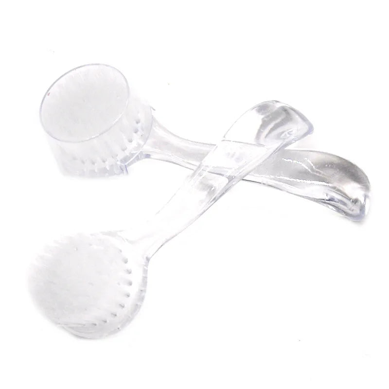 1Pc Acrylic Nail Brush Plastic Soft Remove Dust Make Up Washing.