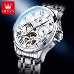 OLEVS Original Fashion Men's Watches Multifunctional Waterproof Moon.