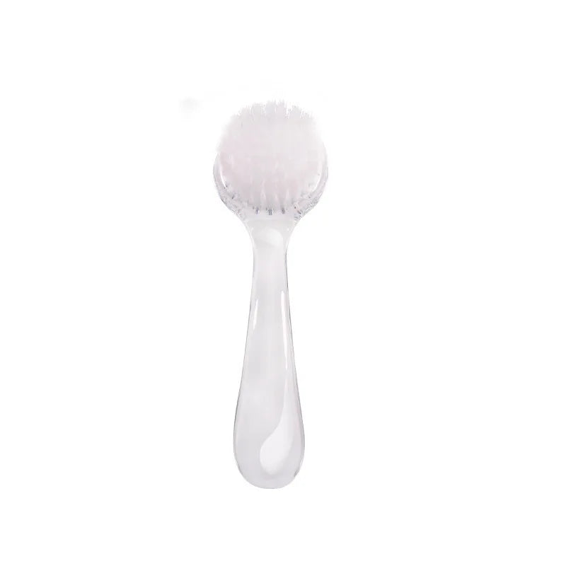 1Pc Acrylic Nail Brush Plastic Soft Remove Dust Make Up Washing.