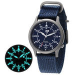 BERNY Men's Quartz Watch VH31 Super Luminous.