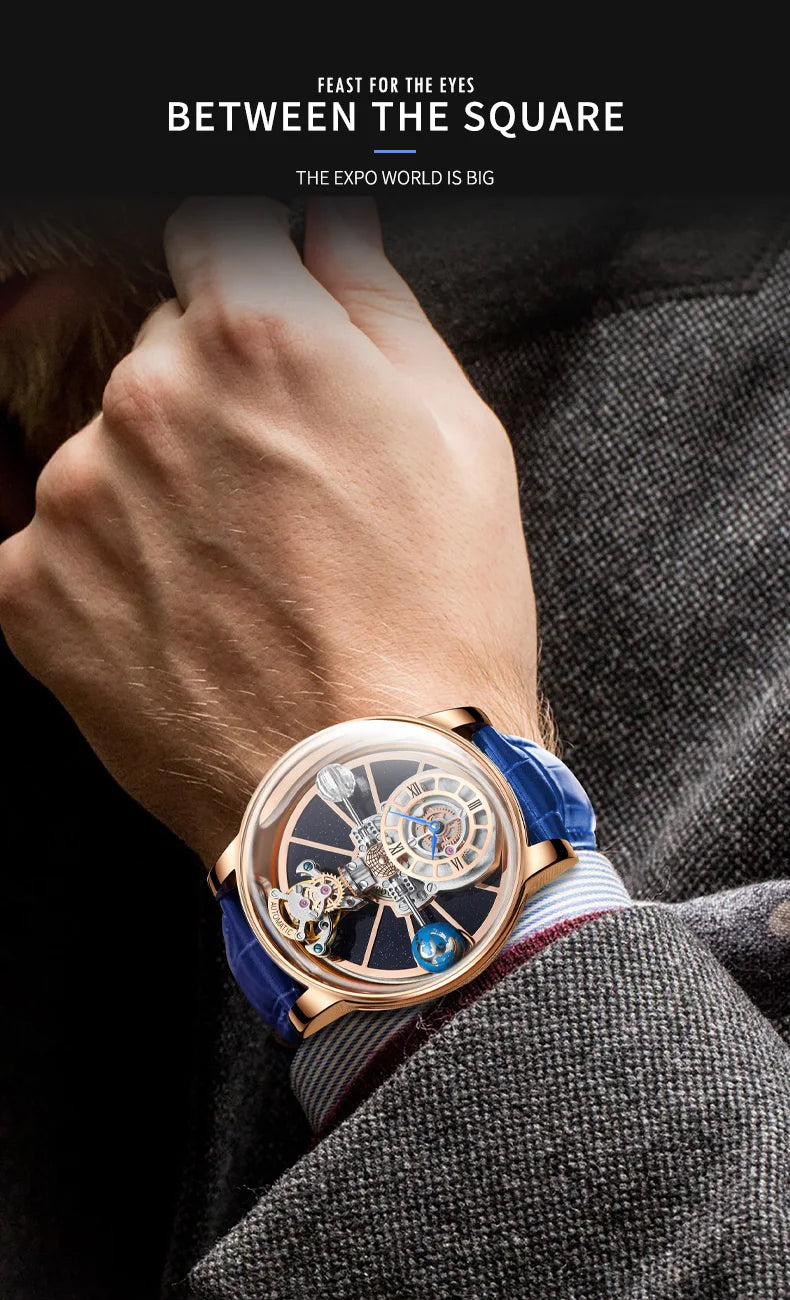 Jacob&Co Design Mens Watches Diamond Tourbillion.