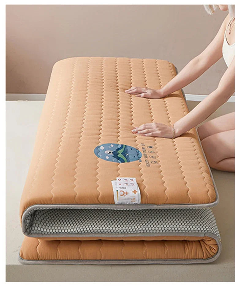 Knitted Skin-friendly Cotton Mattress Household Antibacterial and Mite-free Mattress Student Dormitory Thickened Sleeping Mat