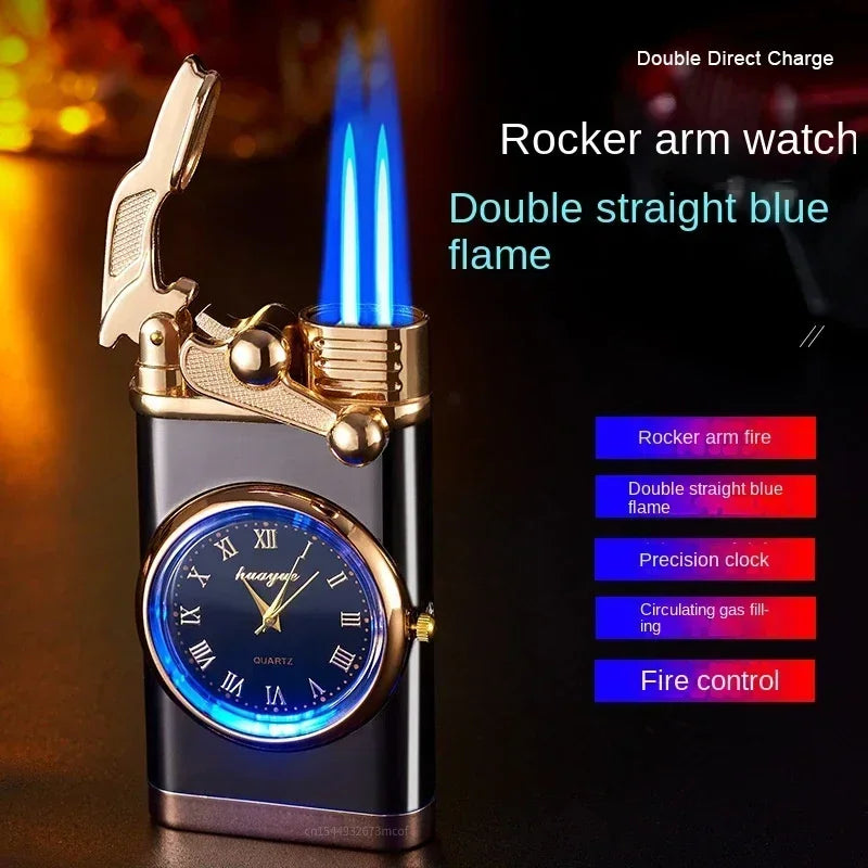 Windproof Lighter Wrist Watch Cigar Lighter.