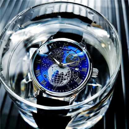 Luxury Brand Male Mechanical Waterproof Wristwatch.